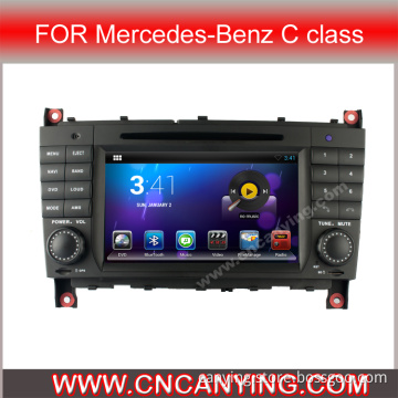 Car DVD Player for Pure Android 4.2.2 Car DVD Player with A9 CPU Capacitive Touch Screen GPS Bluetooth for Mercedes Clk W203 (AD-7508)